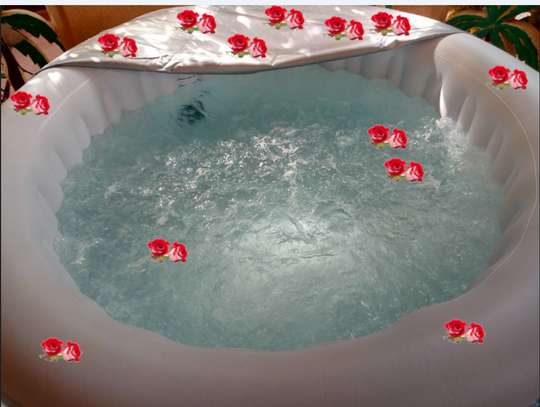 GRANDS JACUZZIS GONFLABLES RONDS image 3