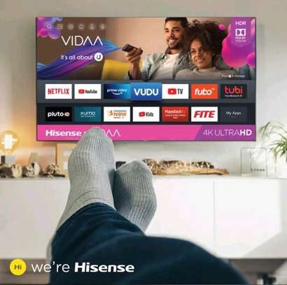 Tv HISENSE 32" smart android UHD image 2
