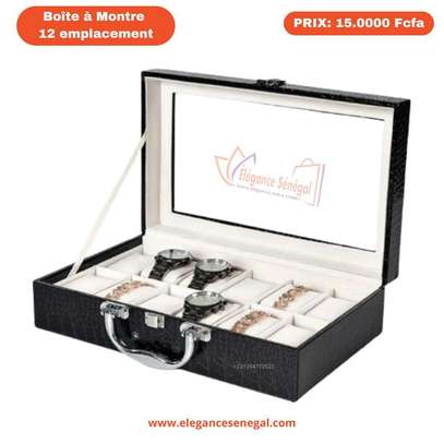 Boîte Rangement Montre - Coffret Boîtier Montres image 11