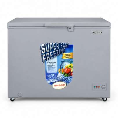 CONGELATEUR 400LITRES SHARP HORIZONTAL GRIS SCFK400XLSL2 image 2