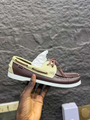 Chaussures bateau Cuir image 3