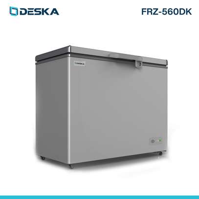 CONGÉLATEUR 500LITRES DESKA HORIZONTAL GRIS image 1