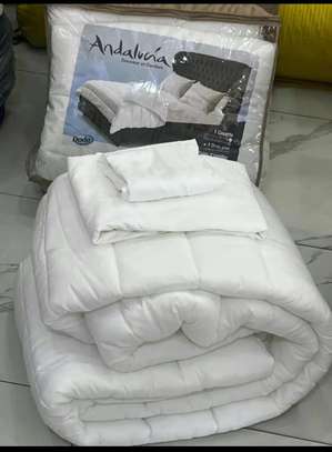 Ensemble couette + drap assorti coton image 1