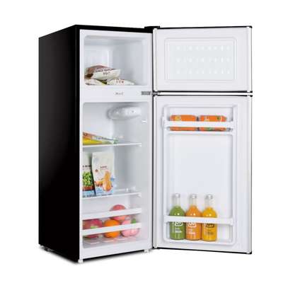RÉFRIGÉRATEUR 85LITRES  DESKA BAR 2PORTES NOIR GRIS image 1