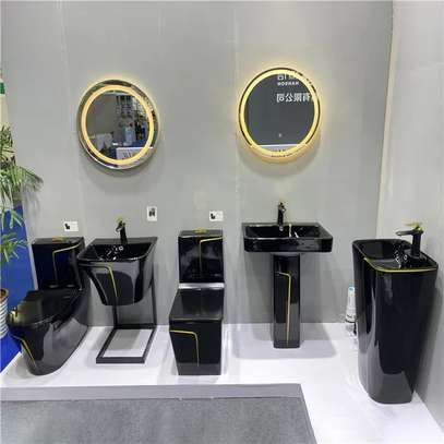 Ensemble chaise anglaise et lavabo image 8