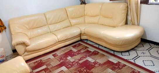 Rénovation salon cuir / entretein cuir image 10