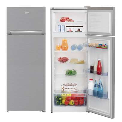REFRIGERATEUR 230LITRRS BEKO 2PORTES GRIS RDSA32SX image 2