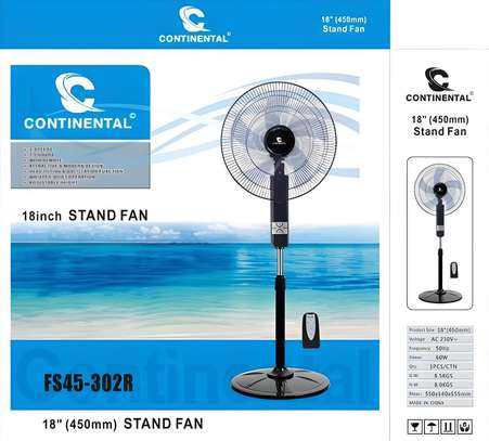 VENTILATEUR CONTINENTAL AVEC COMMANDE SUR PIED image 1