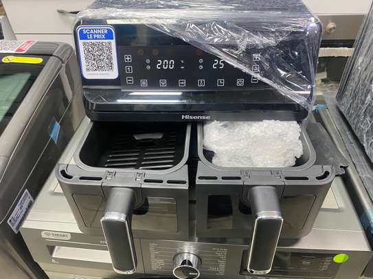 Air frayer hisense double compartiment friteuse image 1