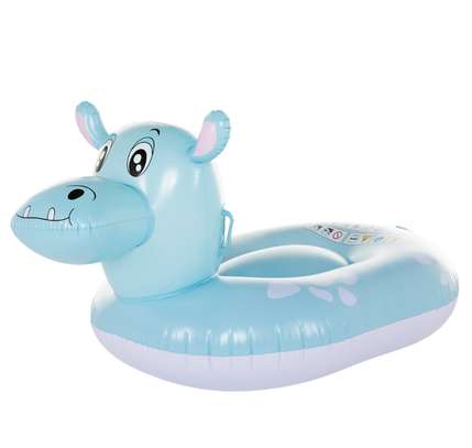 Bouée hippopotame plage/piscine image 1