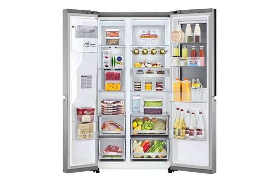 REFRIGERATEUR LG SIDE BY SIDE 2PORTES AVEC FONTAINE GRIS image 5