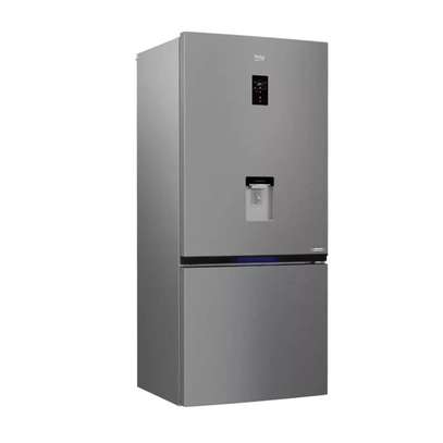 RÉFRIGÉRATEUR BEKO COMBINÉ 3 TIROIRS NOFROST AVEC FONTAINE image 1