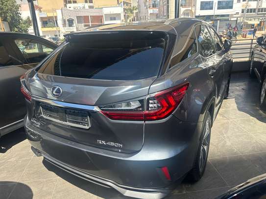 Lexus Rx450h 2021 gris Interieur cuir image 2