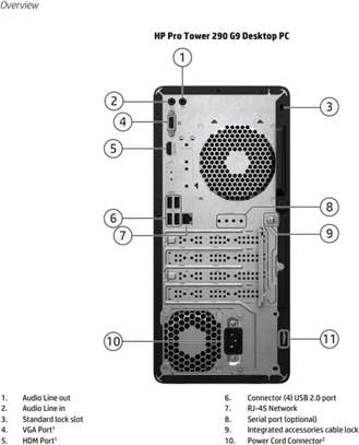 HP pro tower 290 G9 Desktop PC image 2