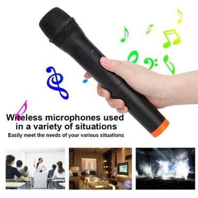 Microphone sans fil VHF portable, recepteur USB image 1