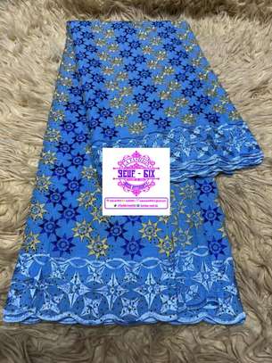 TISSU VOILE BRODÉ DUBAÏ 5 Yard image 5
