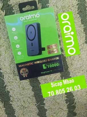 Power Bank Oraimo MagPower 15 10000mAh Charge Sans Fil image 2