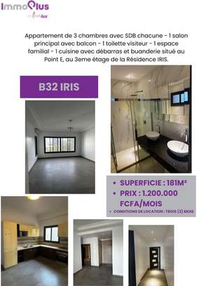 Appartement Point E, au 3étage de la Résidence IRIS. image 1