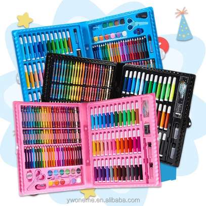 Kit de 150 outils de dessin pour enfants image 1