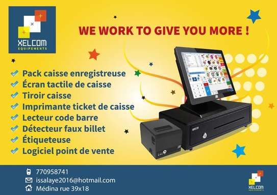 MACHINE DE CAISSE COMPLETE AVE LOGICIEL image 6