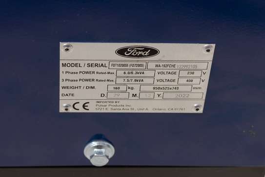 Ford FDT10200SE générateur diesel mobile 7900W 380V 230V image 14