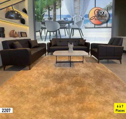 SALON POLO SIMILICUIR MARRON 2207 - 6 à7
PLACES (3+2+1+1 ) image 2