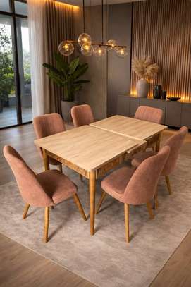 Table a manger 6places extensible image 3