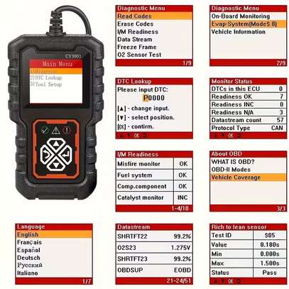 Outils de Diagnostique Automobile Lecteur de Codes OBD image 7