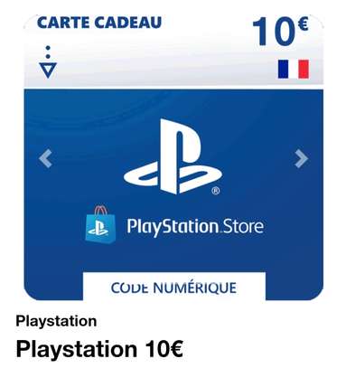 e-Cartes PlayStation 10 euros image 1