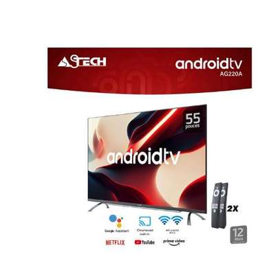 Téléviseur 55 pouces ASTECH 55AC111D Smart Android image 1