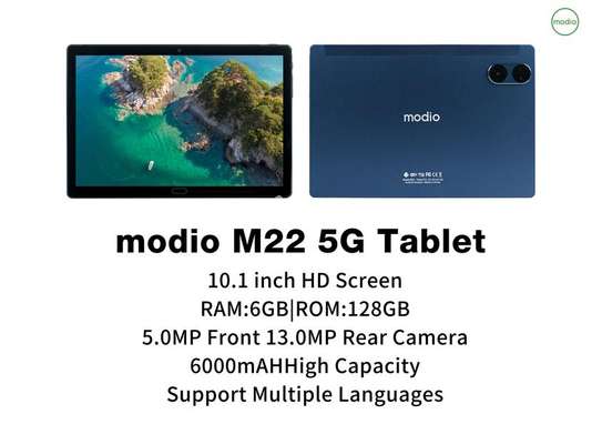 Tablette Modio M22 Rom 256Go Clavier + Airpod image 3