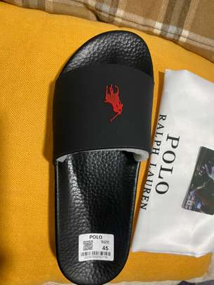 Polo Ralph Lauren Claquettes classiques multicolores confort image 4