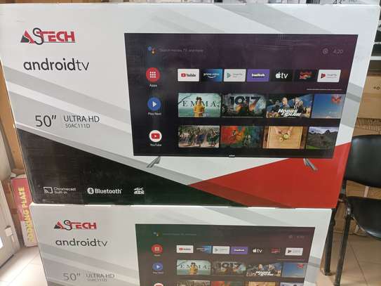 SMART ASTECH 50" ANDROID 4K FULL OPTIONS image 1