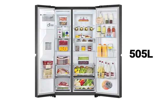 REFRIGERATEUR LG SIDE BY SIDE AVEC FONTAINE GC287 SQUV image 2