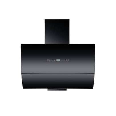 HOTTE DE CUISINE TECHNOLUX SENSOR 60X60 VERRE NOIR image 1