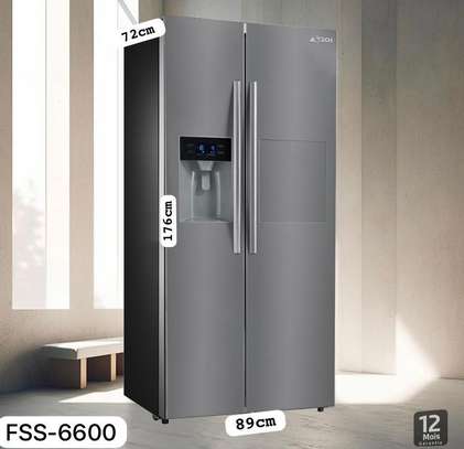 REFRIGERATEUR ASTECH SIDE BY SIDE PORTES INVERTER + GLACON image 2