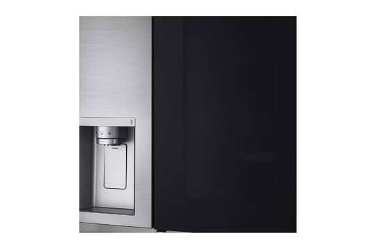REFRIGERATEUR LG SIDE BY SIDE 2PORTES AVEC FONTAINE GRIS image 4