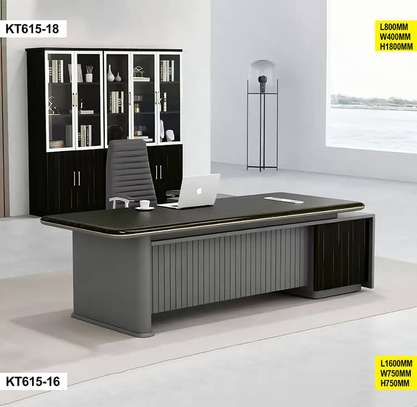 TABLE BUREAU + ARMOIRE - KT615-16+KT615-18 image 1