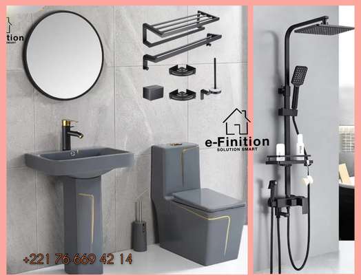 Chaise anglaise et lavabo complet image 11