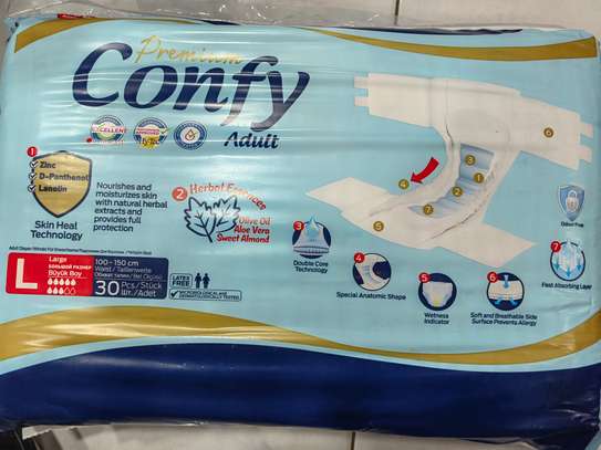 Premium Confy couches adultes Large pack 30 anti-irritation image 4