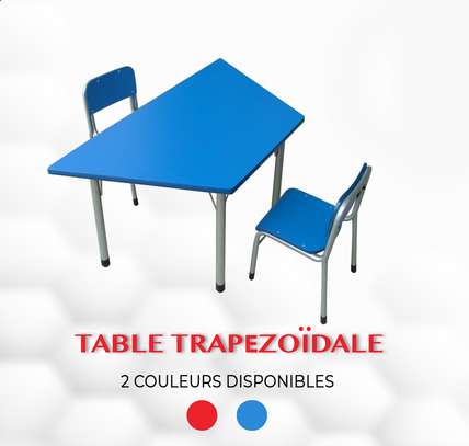 Table banc / préscolaire, maternelle image 6