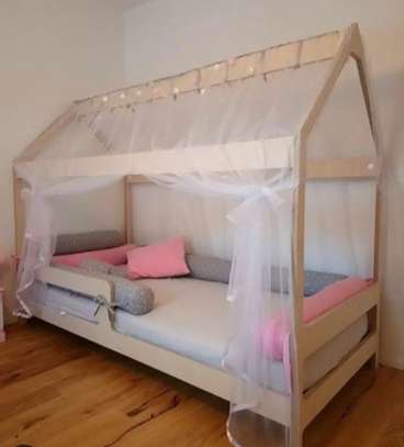 Moustiquaire de lit SUR MESURE LIT CABANE Et BERCEAU image 2