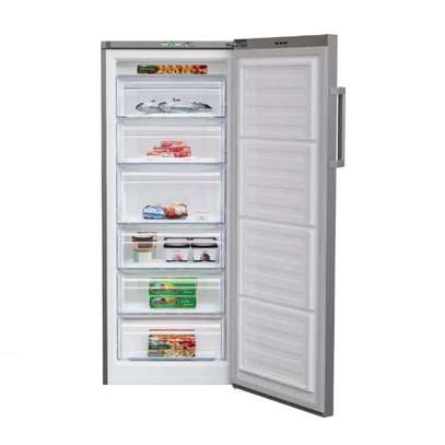 CONGÉLATEUR BEKO VERTICAL 6TIROIRS PLAQ ALU SILVER A++ image 2