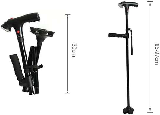 Canne de marche multifonction pour seniors image 4