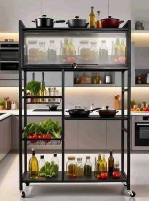 Rangement cuisine en fer lourd image 8