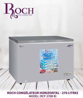 Congélateur Roch 270Litres Horizontal Silver image 1