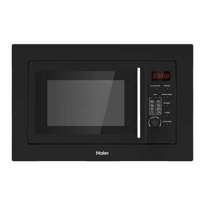 MICRO ONDE 28LITRES HAIER ENCASTRABLE GRIS HBMW28LBG image 1