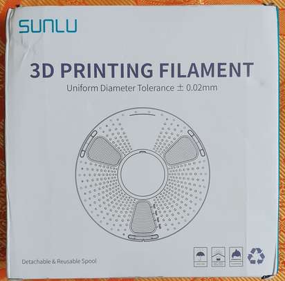 Filament PLA noir 1,75 mm 1 kg haute qualité 3D image 2