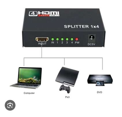Splitter hdmi 1x4 meilleur qualités 4k image 5