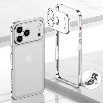 Apple coque cadre en alliage métallique pour iphone 17 pro image 2